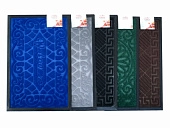 картинка Коврик придверный с ворсом на резиновой основе 80*120 см в ассортименте (однотонный)/12шт — Великий Путь